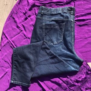 22W Lane Bryant skinny jeans tummy technology
